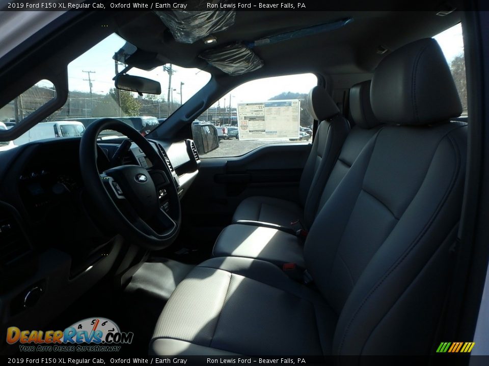Front Seat of 2019 Ford F150 XL Regular Cab Photo #13