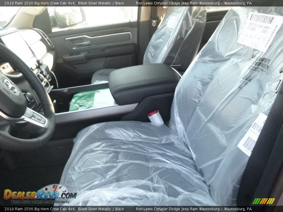 2019 Ram 1500 Big Horn Crew Cab 4x4 Billett Silver Metallic / Black Photo #13