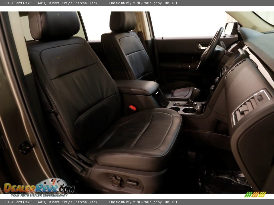 2014 Ford Flex SEL AWD Mineral Gray / Charcoal Black Photo #14