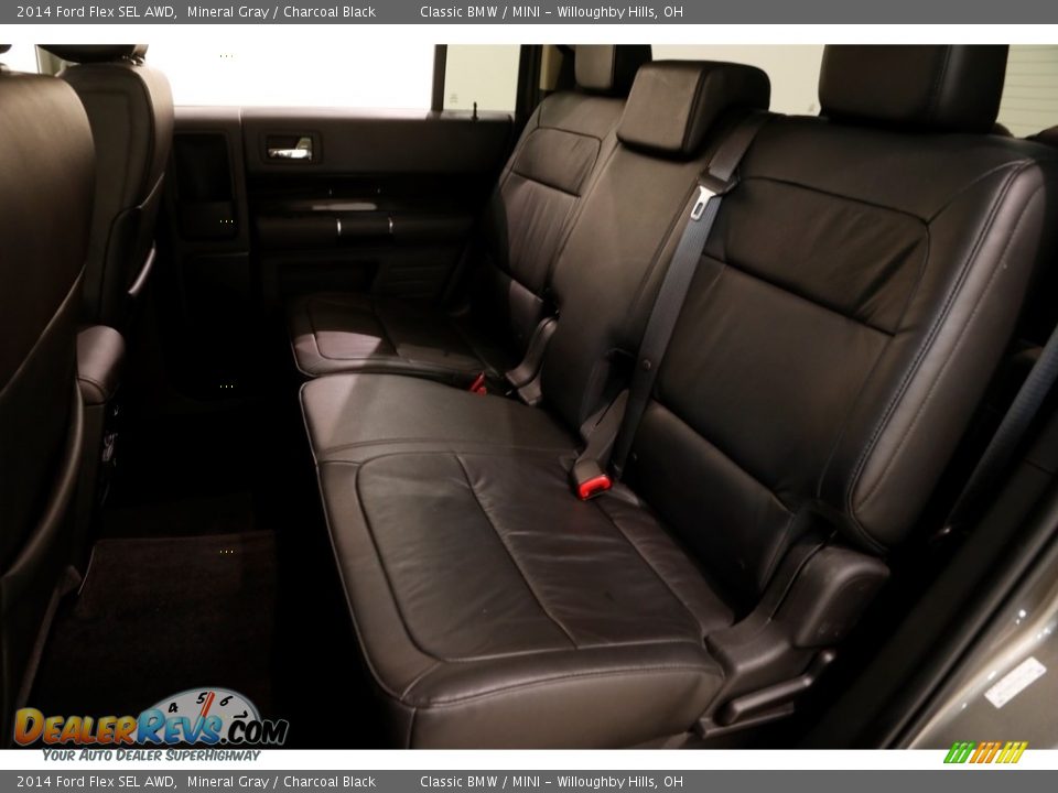 2014 Ford Flex SEL AWD Mineral Gray / Charcoal Black Photo #16