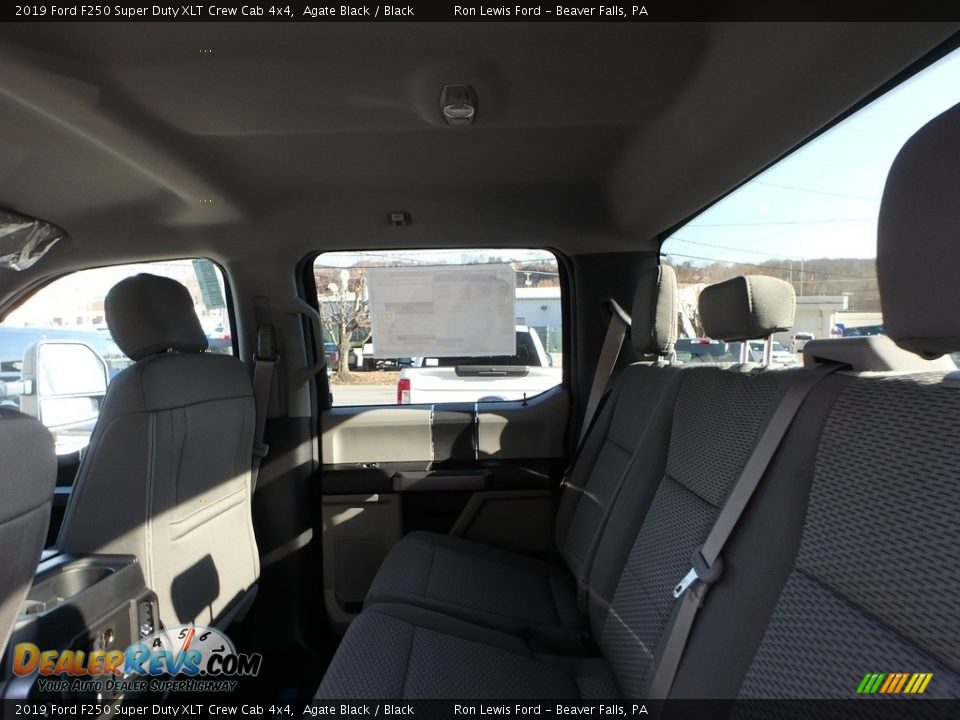 2019 Ford F250 Super Duty XLT Crew Cab 4x4 Agate Black / Black Photo #11