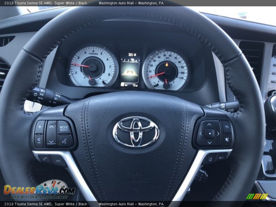 2019 Toyota Sienna SE AWD Steering Wheel Photo #10