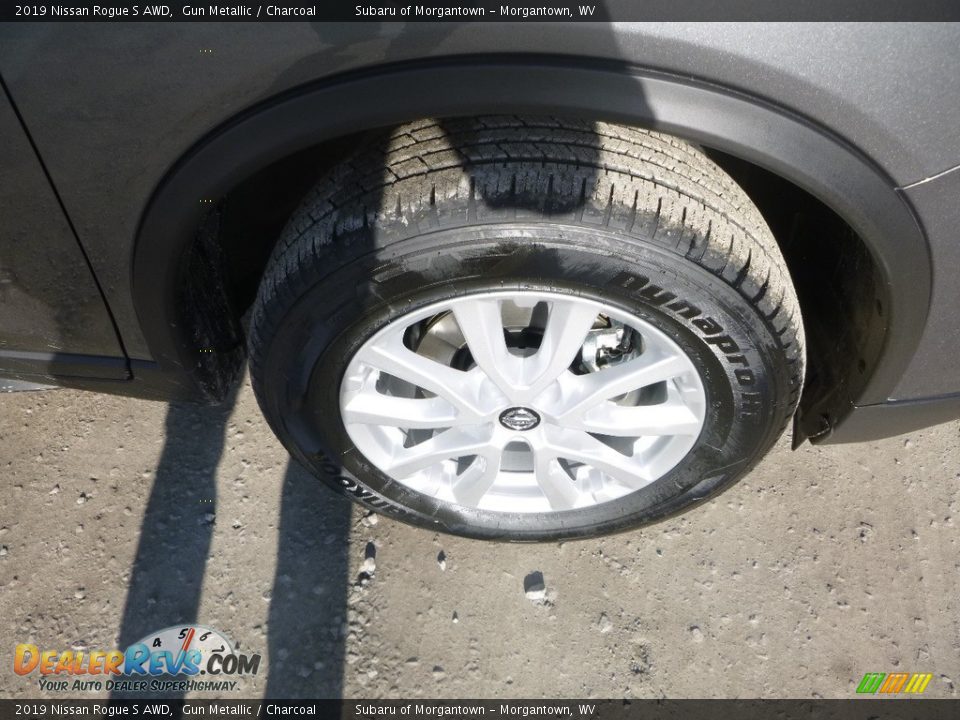 2019 Nissan Rogue S AWD Gun Metallic / Charcoal Photo #2