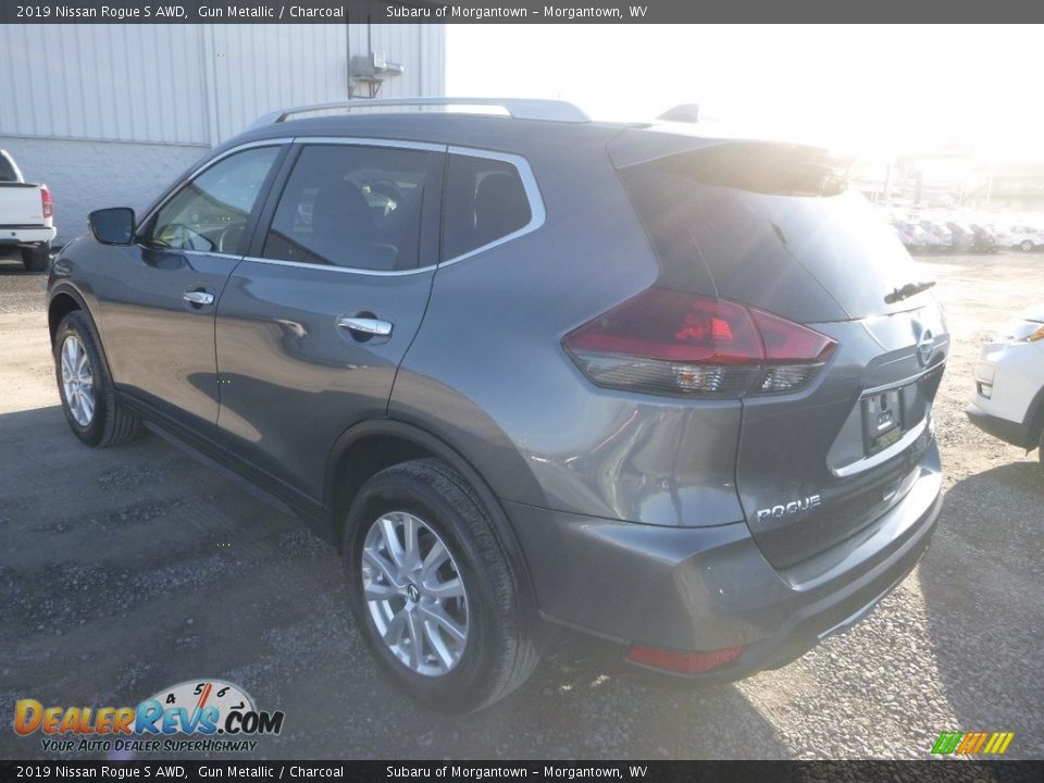 2019 Nissan Rogue S AWD Gun Metallic / Charcoal Photo #6