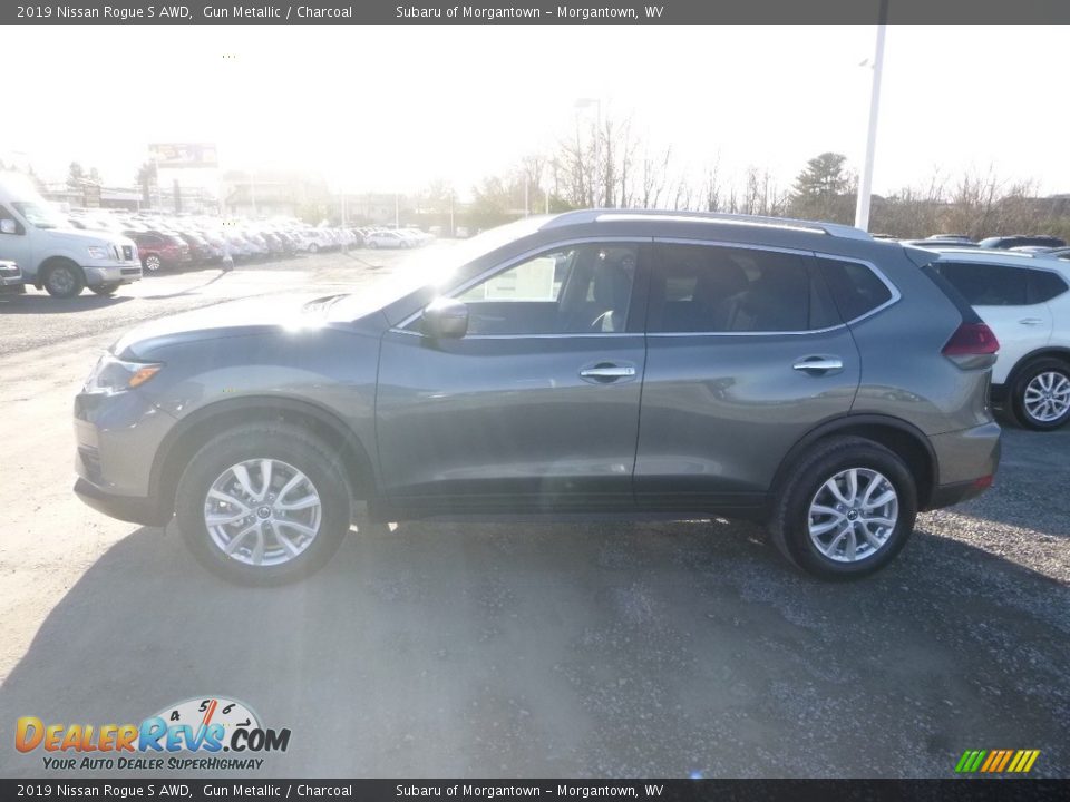2019 Nissan Rogue S AWD Gun Metallic / Charcoal Photo #7