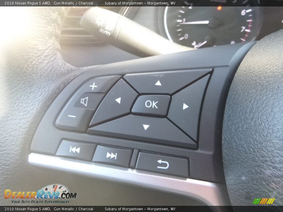 2019 Nissan Rogue S AWD Gun Metallic / Charcoal Photo #18