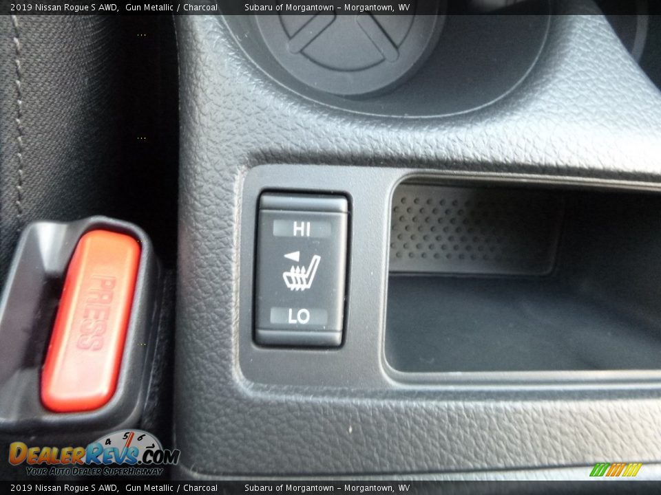 2019 Nissan Rogue S AWD Gun Metallic / Charcoal Photo #19
