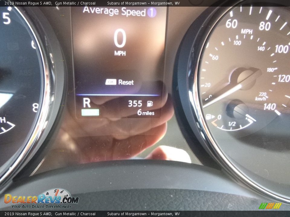 2019 Nissan Rogue S AWD Gun Metallic / Charcoal Photo #20