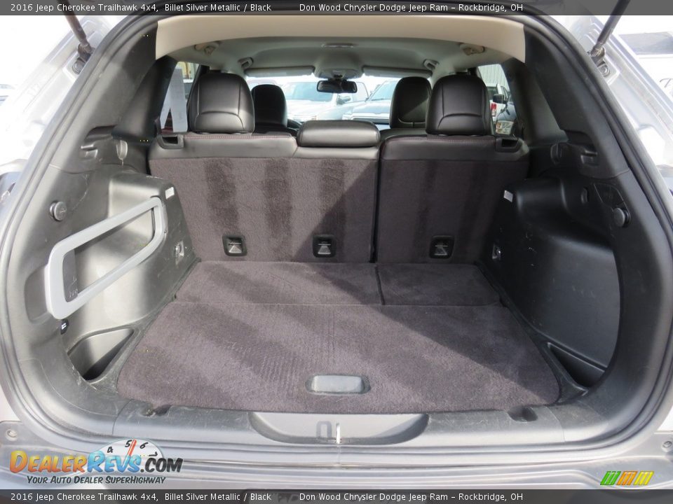 2016 Jeep Cherokee Trailhawk 4x4 Billet Silver Metallic / Black Photo #15