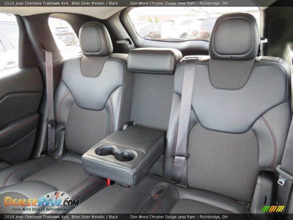 2016 Jeep Cherokee Trailhawk 4x4 Billet Silver Metallic / Black Photo #22