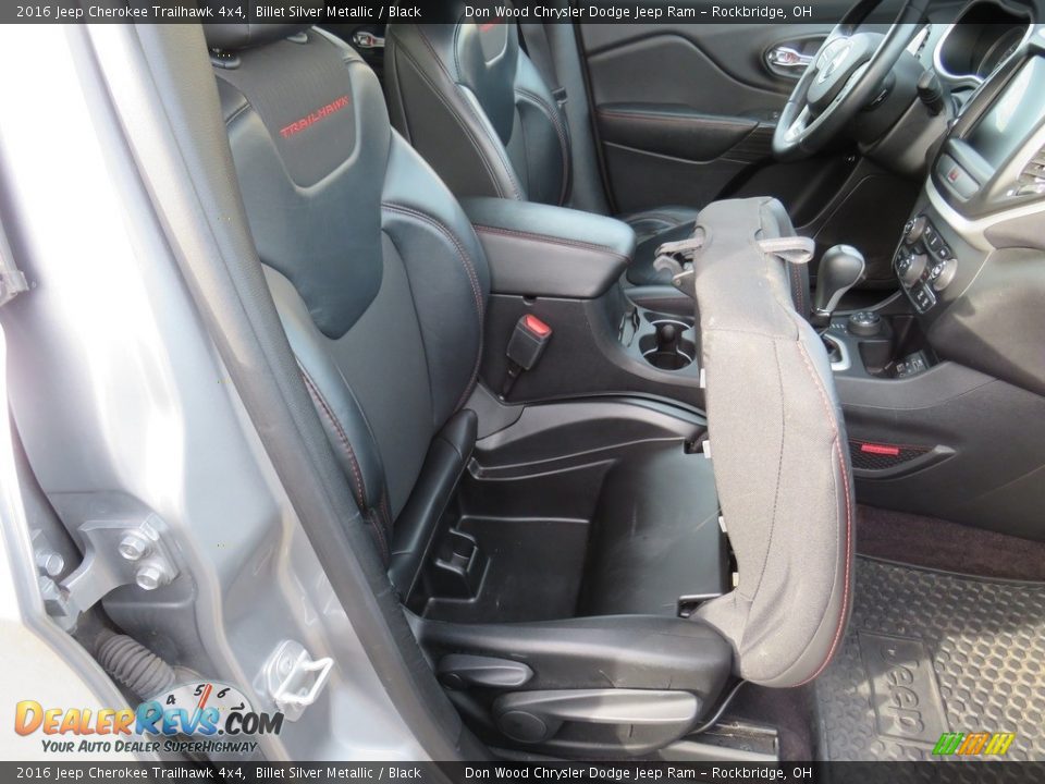 2016 Jeep Cherokee Trailhawk 4x4 Billet Silver Metallic / Black Photo #29