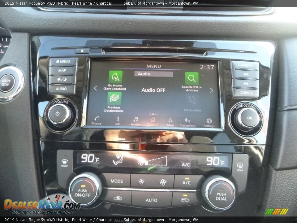 Controls of 2019 Nissan Rogue SV AWD Hybrid Photo #17