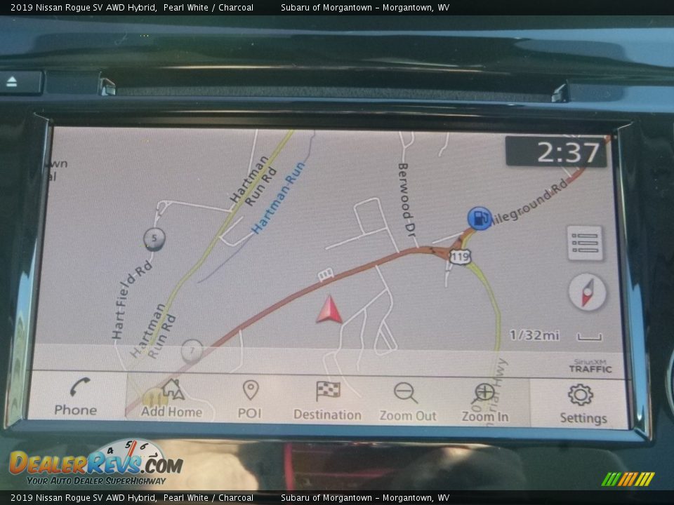 Navigation of 2019 Nissan Rogue SV AWD Hybrid Photo #18