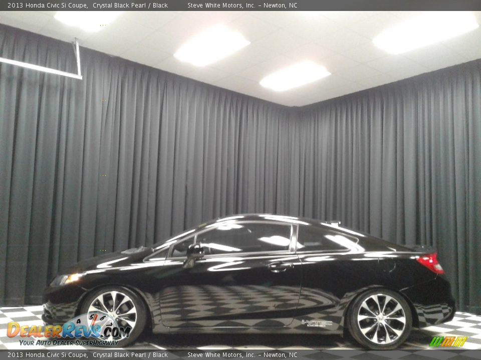 2013 Honda Civic Si Coupe Crystal Black Pearl / Black Photo #1