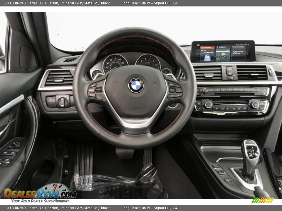 2018 BMW 3 Series 330i Sedan Mineral Grey Metallic / Black Photo #4