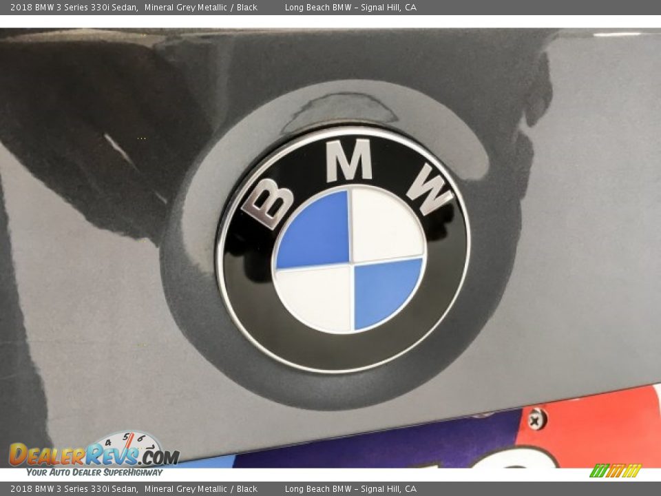 2018 BMW 3 Series 330i Sedan Mineral Grey Metallic / Black Photo #26