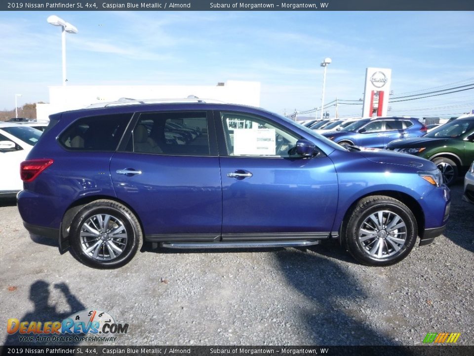 Caspian Blue Metallic 2019 Nissan Pathfinder SL 4x4 Photo #3