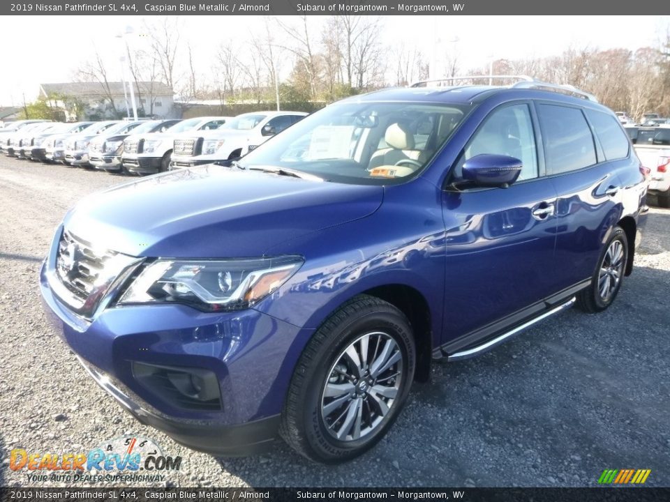 Caspian Blue Metallic 2019 Nissan Pathfinder SL 4x4 Photo #8