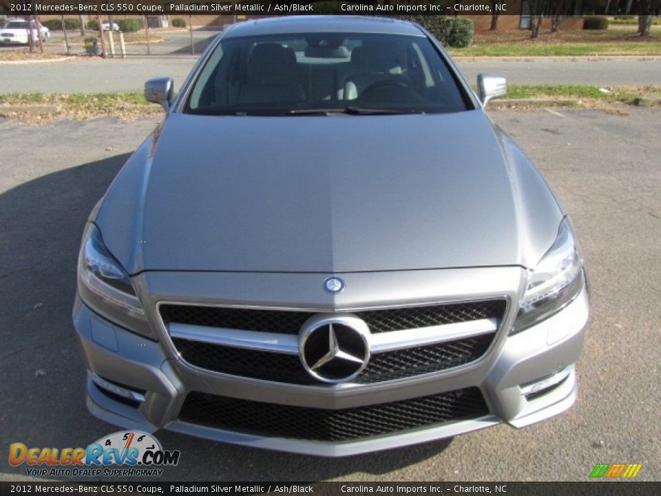 2012 Mercedes-Benz CLS 550 Coupe Palladium Silver Metallic / Ash/Black Photo #5