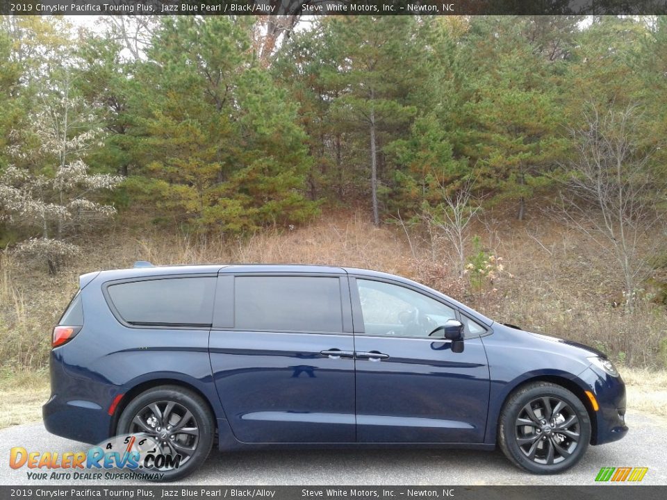 2019 Chrysler Pacifica Touring Plus Jazz Blue Pearl / Black/Alloy Photo #5