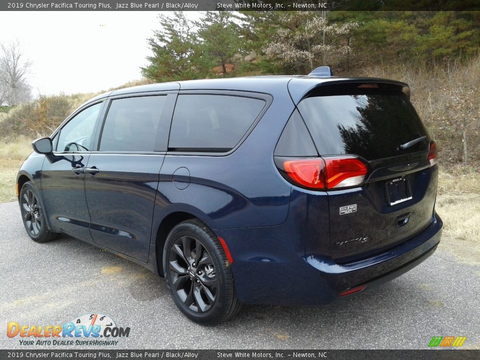 2019 Chrysler Pacifica Touring Plus Jazz Blue Pearl / Black/Alloy Photo #8