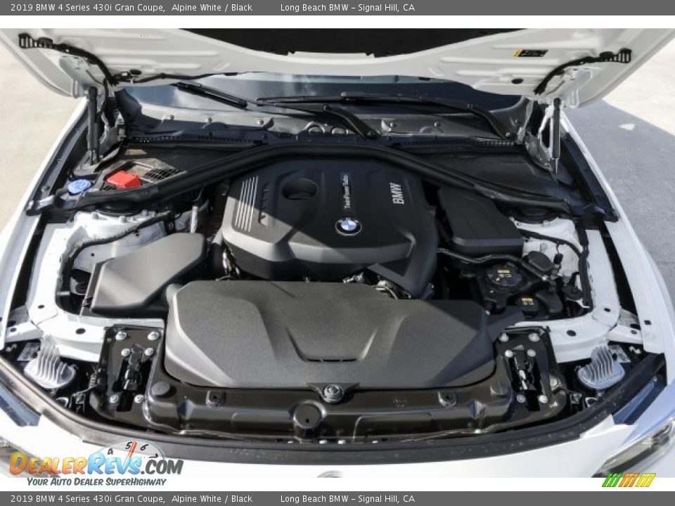 2019 BMW 4 Series 430i Gran Coupe Alpine White / Black Photo #8