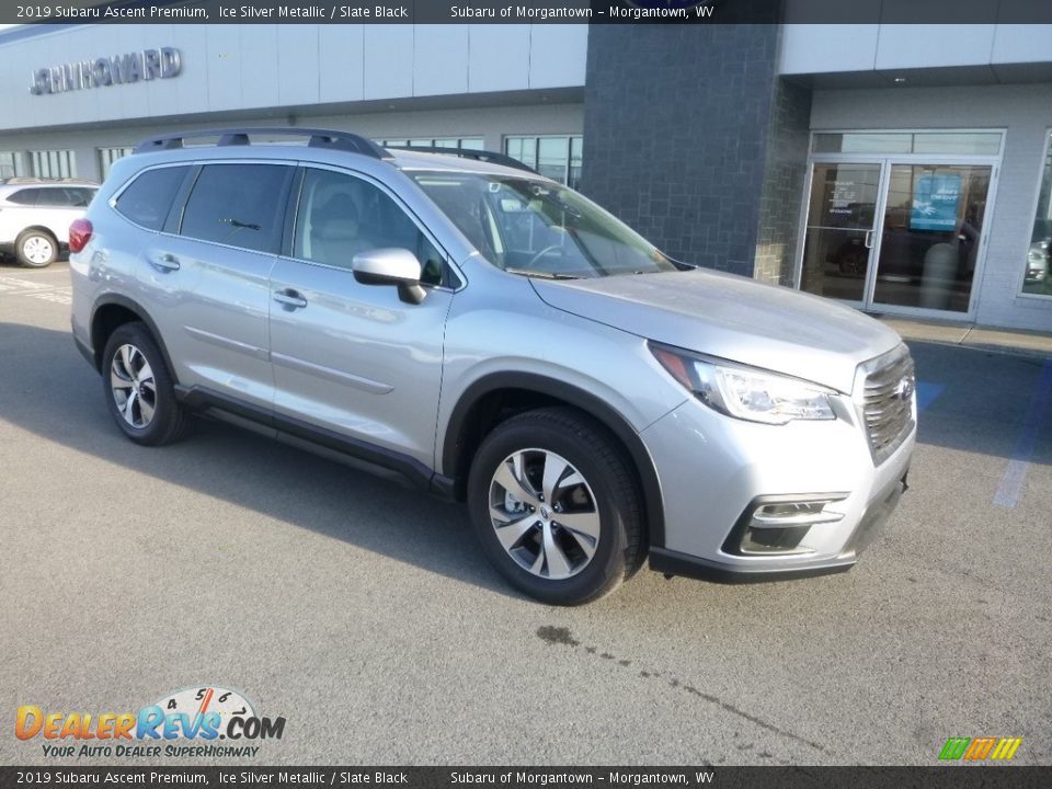 2019 Subaru Ascent Premium Ice Silver Metallic / Slate Black Photo #1