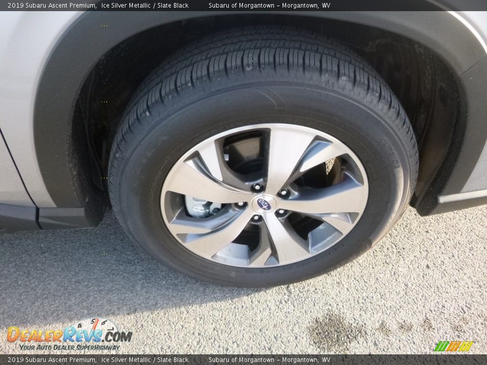 2019 Subaru Ascent Premium Ice Silver Metallic / Slate Black Photo #2