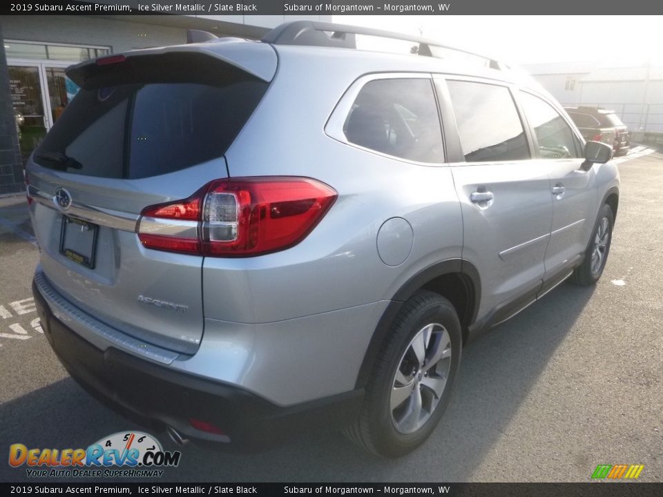 2019 Subaru Ascent Premium Ice Silver Metallic / Slate Black Photo #4
