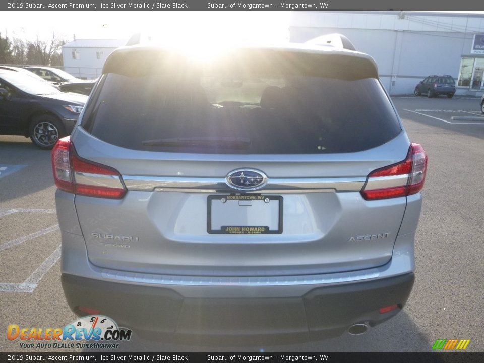 2019 Subaru Ascent Premium Ice Silver Metallic / Slate Black Photo #5