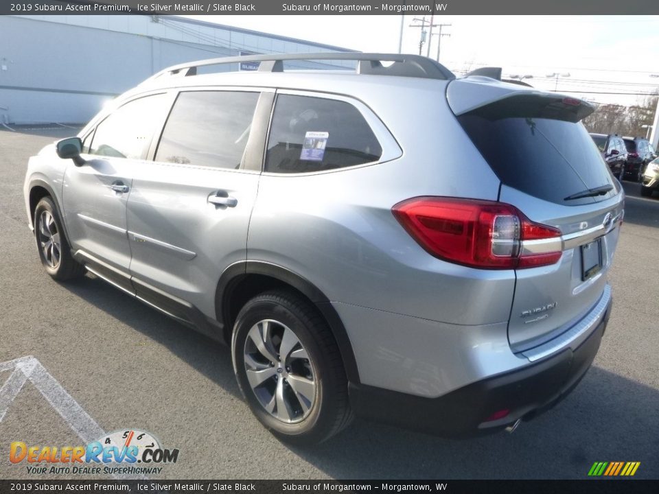 2019 Subaru Ascent Premium Ice Silver Metallic / Slate Black Photo #6