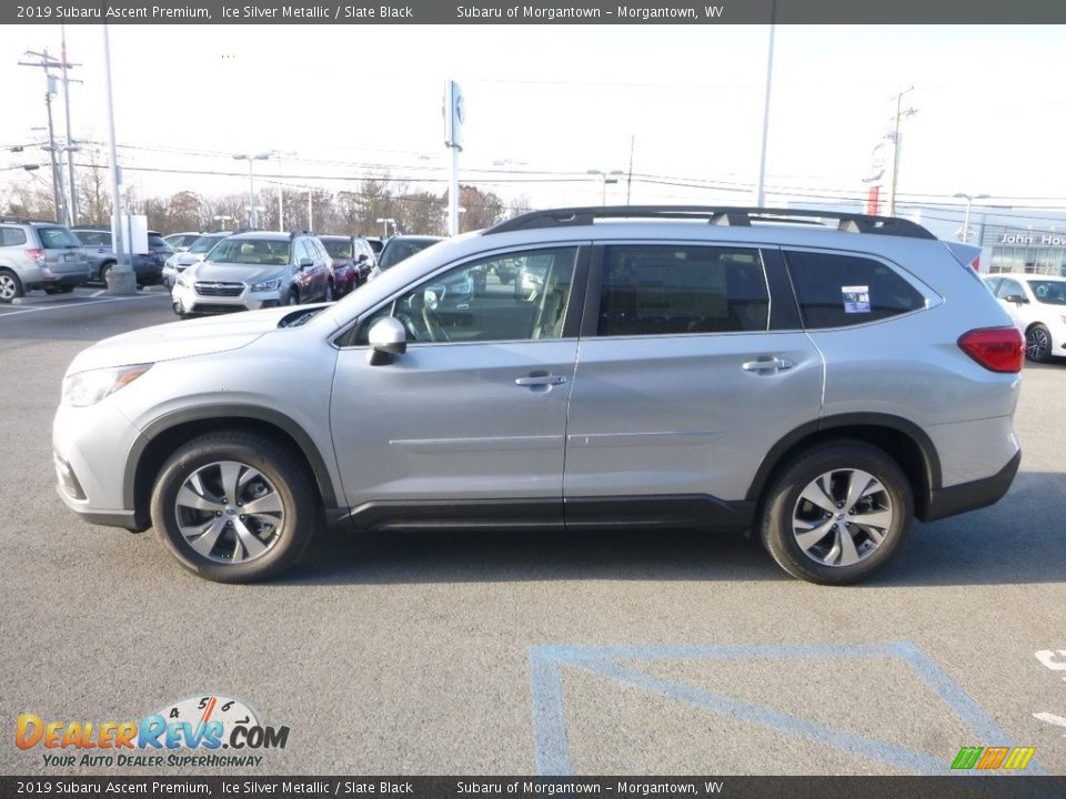 2019 Subaru Ascent Premium Ice Silver Metallic / Slate Black Photo #7