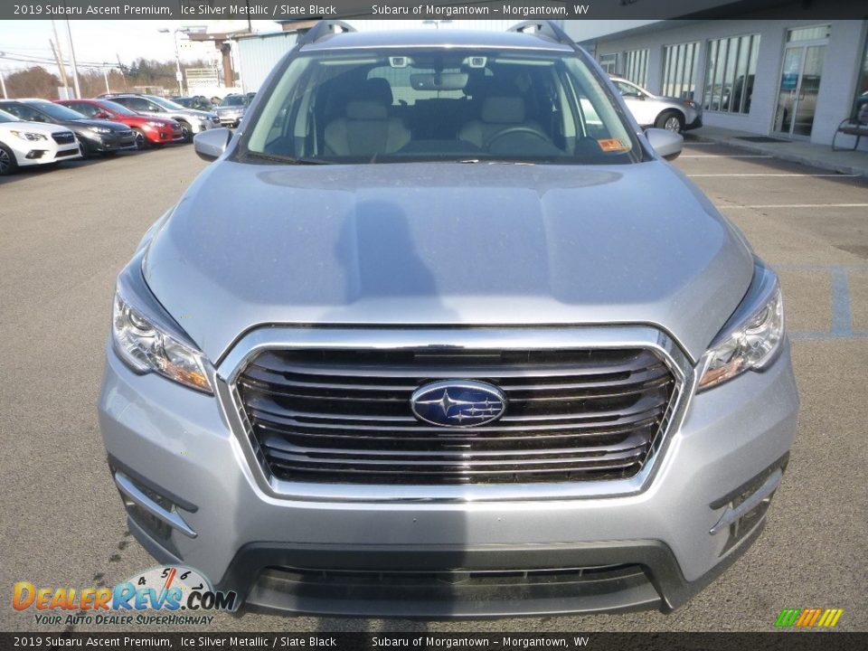 2019 Subaru Ascent Premium Ice Silver Metallic / Slate Black Photo #9