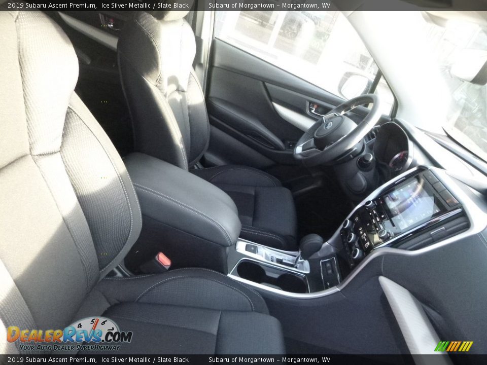 2019 Subaru Ascent Premium Ice Silver Metallic / Slate Black Photo #10