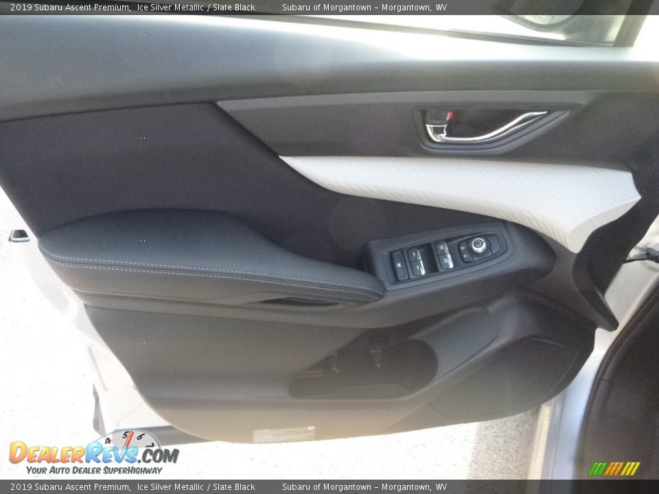 2019 Subaru Ascent Premium Ice Silver Metallic / Slate Black Photo #14