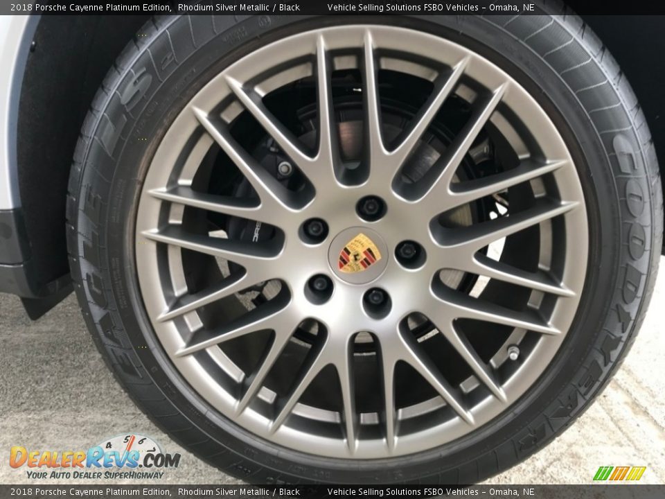 2018 Porsche Cayenne Platinum Edition Wheel Photo #15