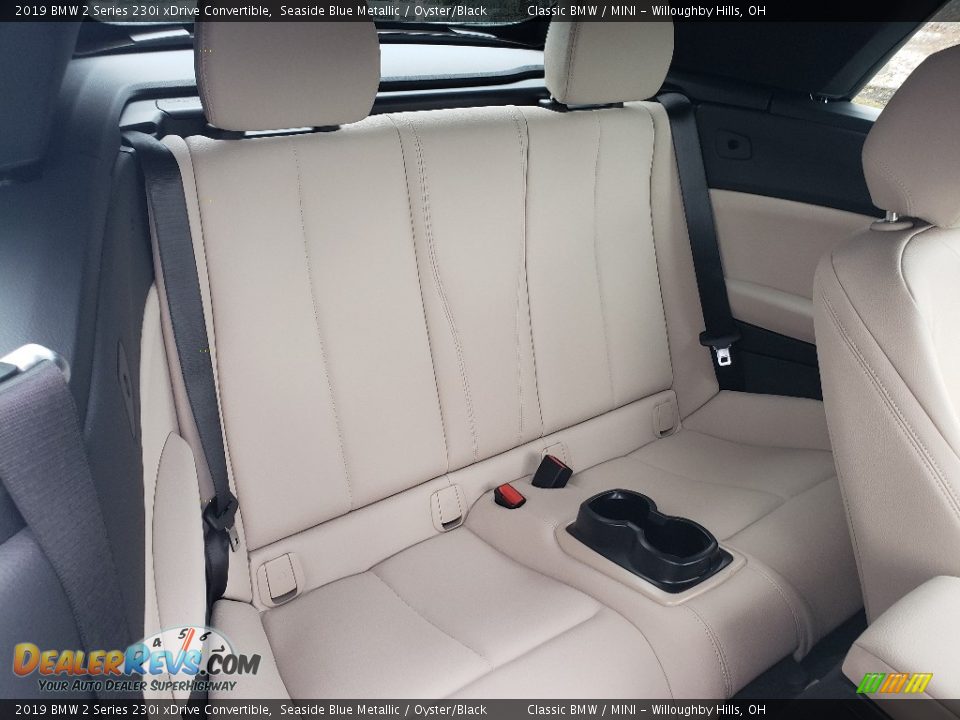 Rear Seat of 2019 BMW 2 Series 230i xDrive Convertible Photo #5
