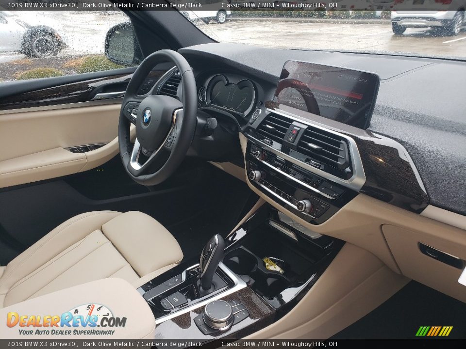2019 BMW X3 xDrive30i Dark Olive Metallic / Canberra Beige/Black Photo #4