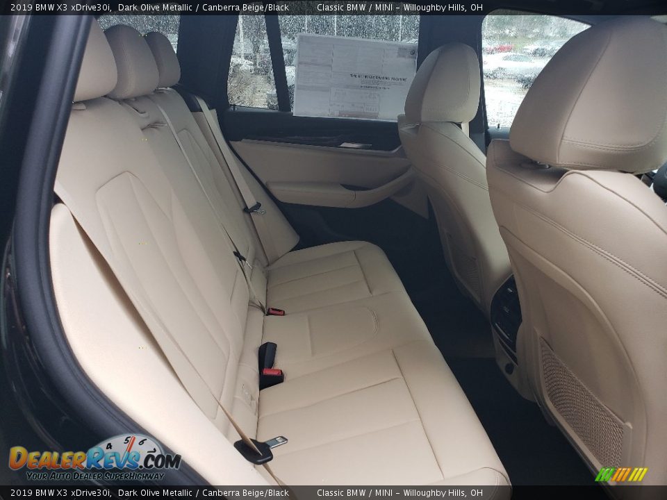 2019 BMW X3 xDrive30i Dark Olive Metallic / Canberra Beige/Black Photo #5