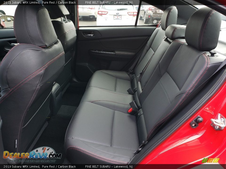 Rear Seat of 2019 Subaru WRX Limited Photo #6