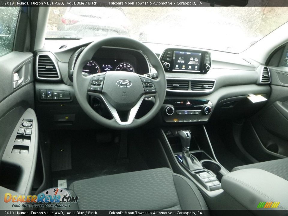 Black Interior - 2019 Hyundai Tucson Value AWD Photo #9