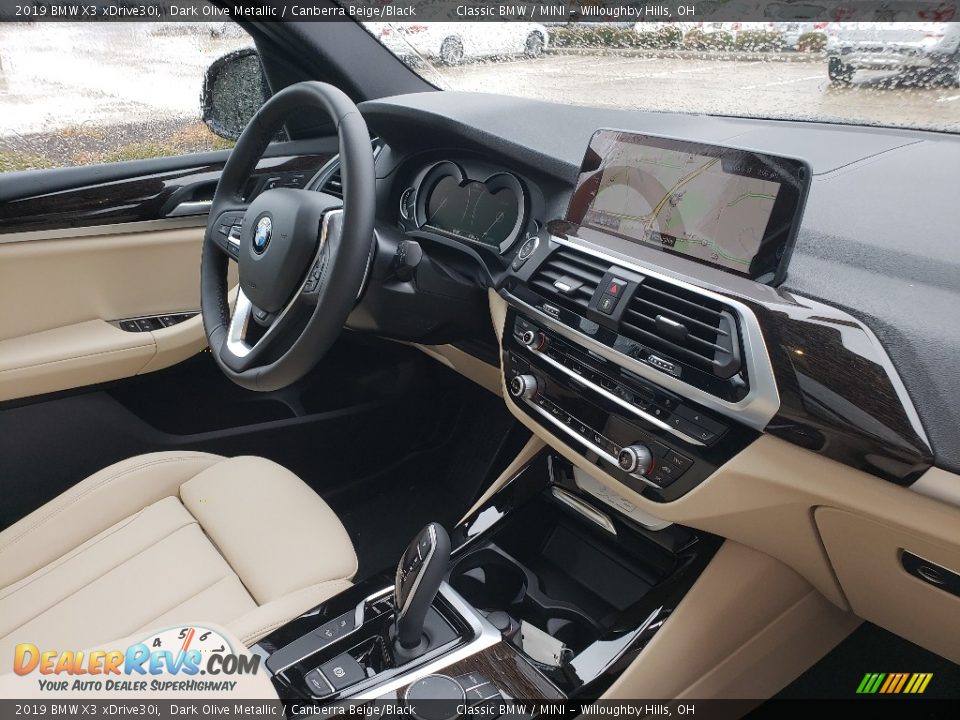 2019 BMW X3 xDrive30i Dark Olive Metallic / Canberra Beige/Black Photo #4