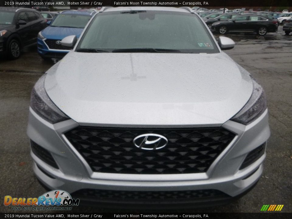 2019 Hyundai Tucson Value AWD Molten Silver / Gray Photo #4