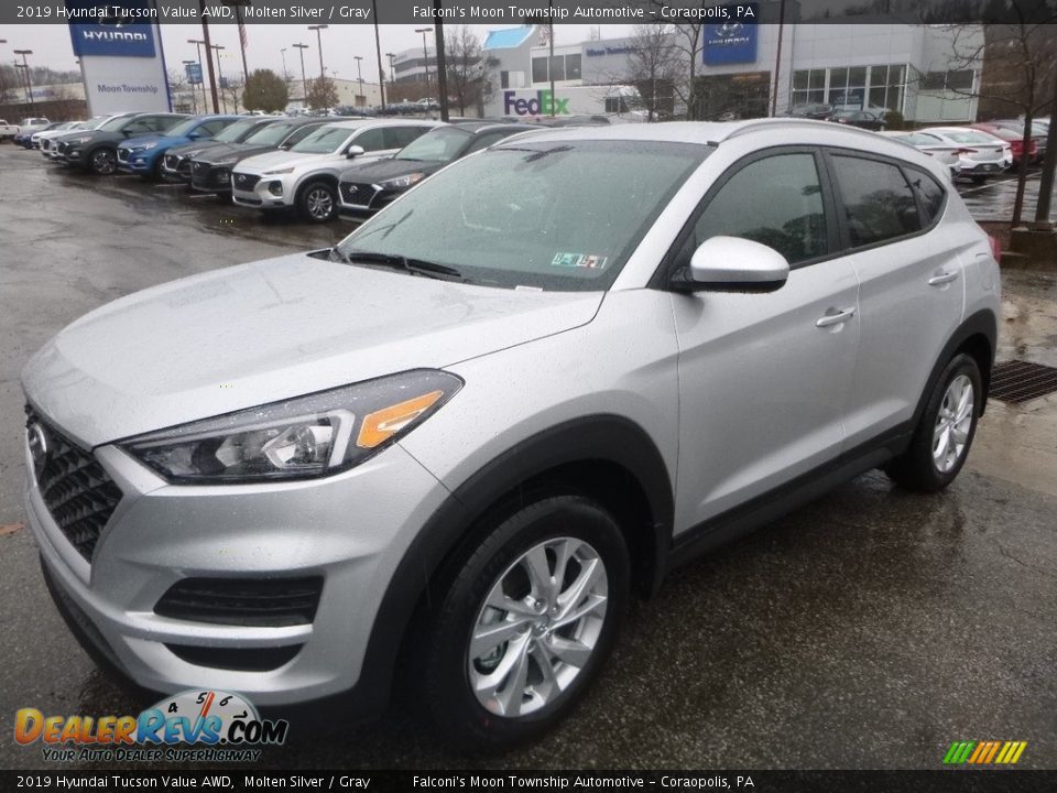 2019 Hyundai Tucson Value AWD Molten Silver / Gray Photo #5