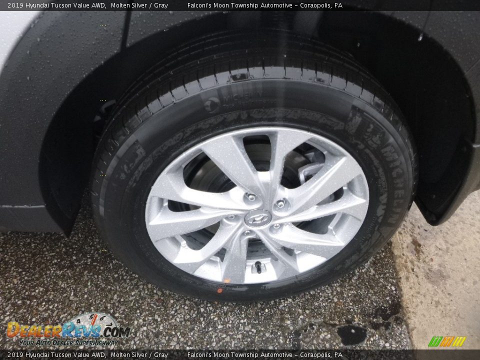 2019 Hyundai Tucson Value AWD Molten Silver / Gray Photo #7