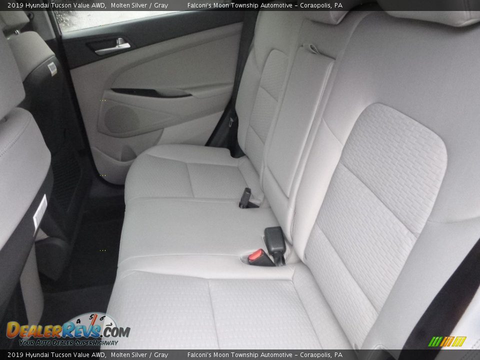 2019 Hyundai Tucson Value AWD Molten Silver / Gray Photo #8