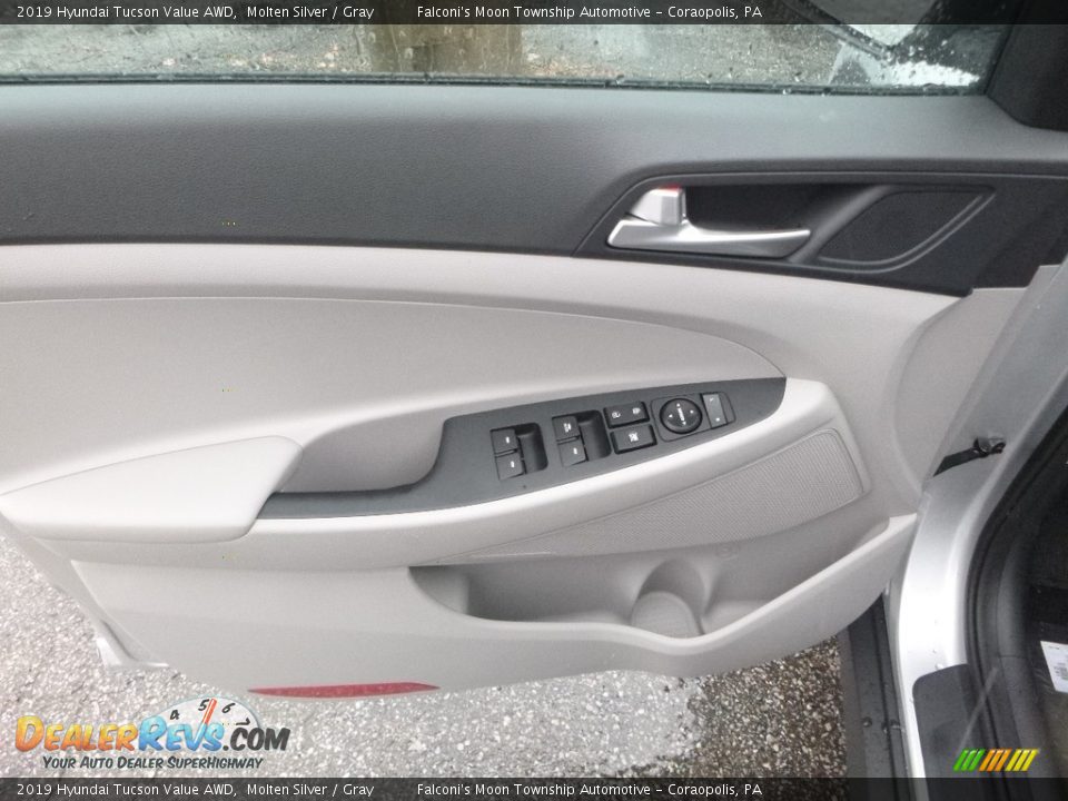 2019 Hyundai Tucson Value AWD Molten Silver / Gray Photo #10