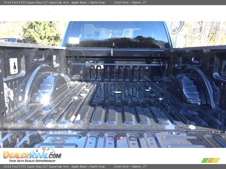 2019 Ford F350 Super Duty XLT SuperCab 4x4 Agate Black / Earth Gray Photo #20