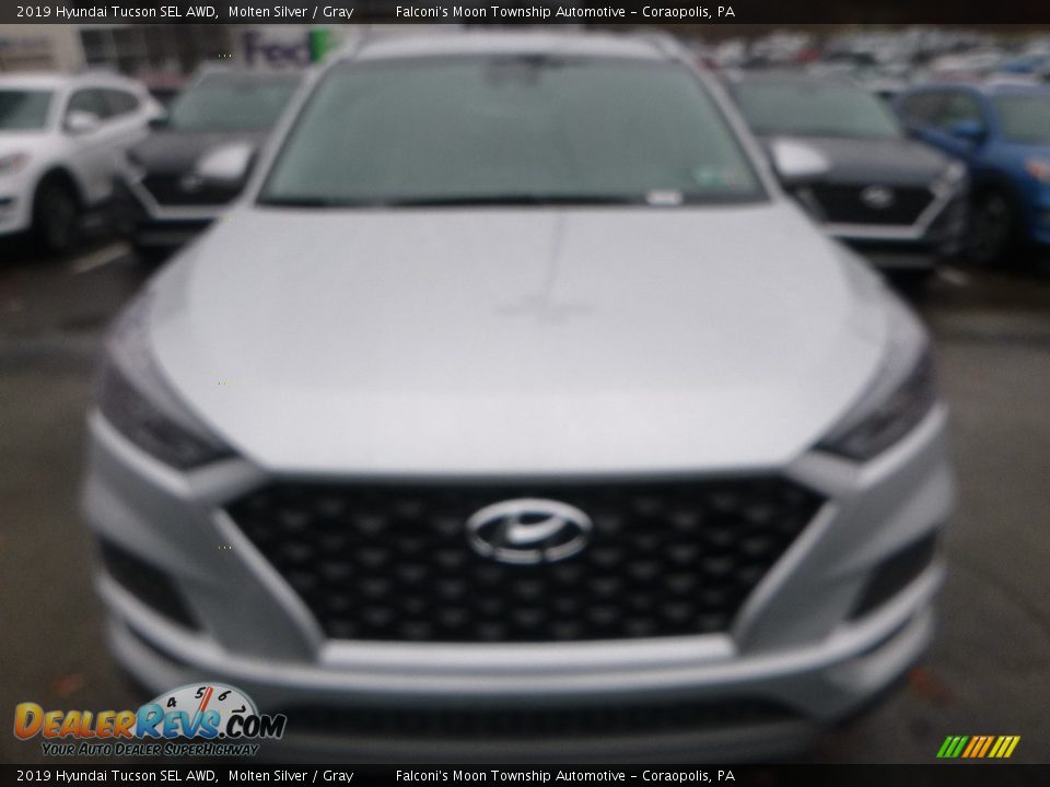 2019 Hyundai Tucson SEL AWD Molten Silver / Gray Photo #4
