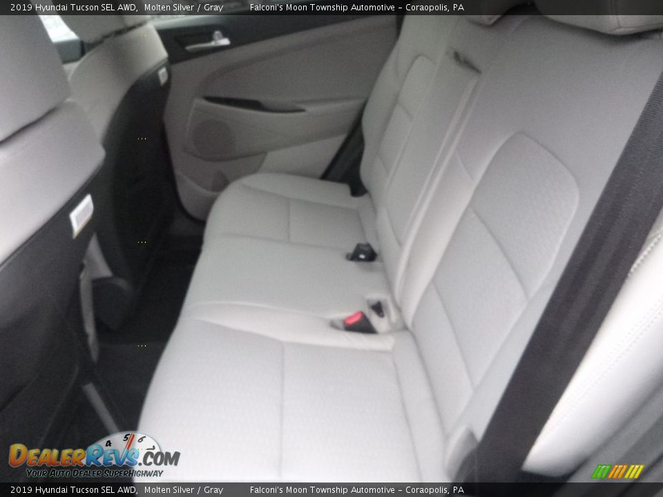 2019 Hyundai Tucson SEL AWD Molten Silver / Gray Photo #8